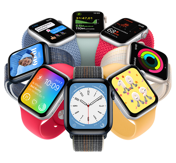Apple Watch SE cinturini multicolori